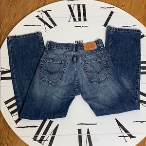 Levi Strauss & Co. 505 Straight Blue Jeans 12 Slim